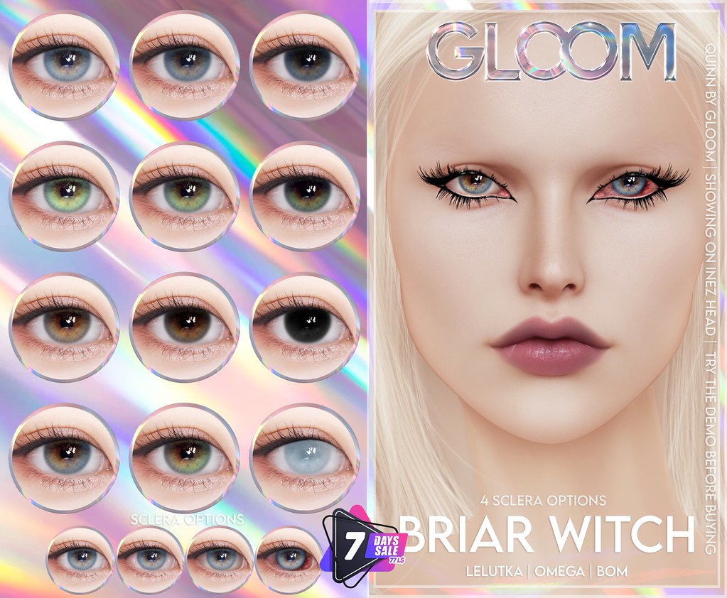 Gloom. Briar Witch Collection Comes with Lelutka, Omega … Flickr
