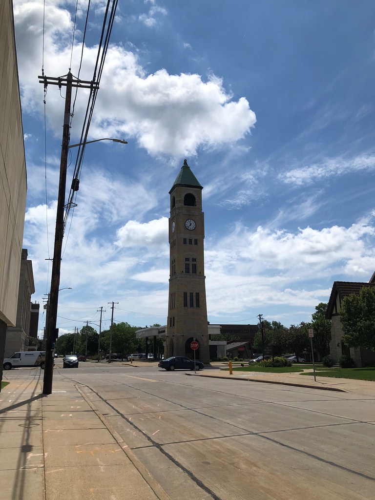 Neenah, Wisconsin City Hall Clock Tower Austin Dodge Flickr