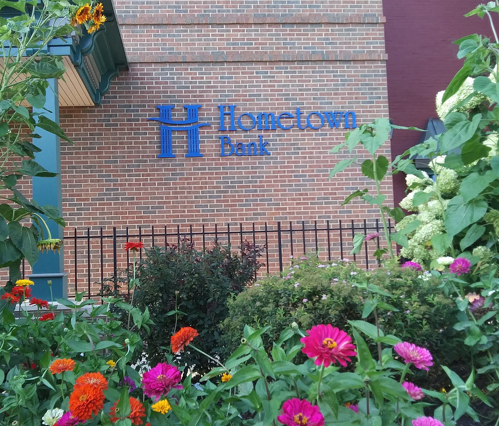 More flowers at the Hometown Bank ghostlyfour2 Flickr