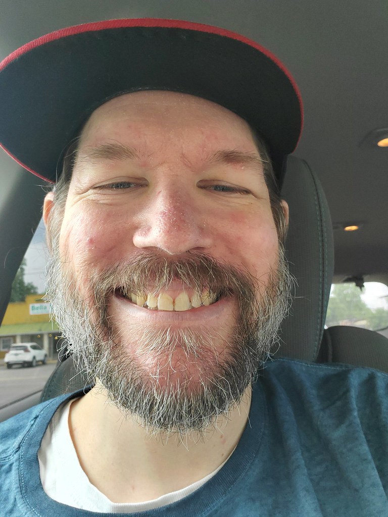 Day 40Before beard trim, a month or so growth Cory Flickr