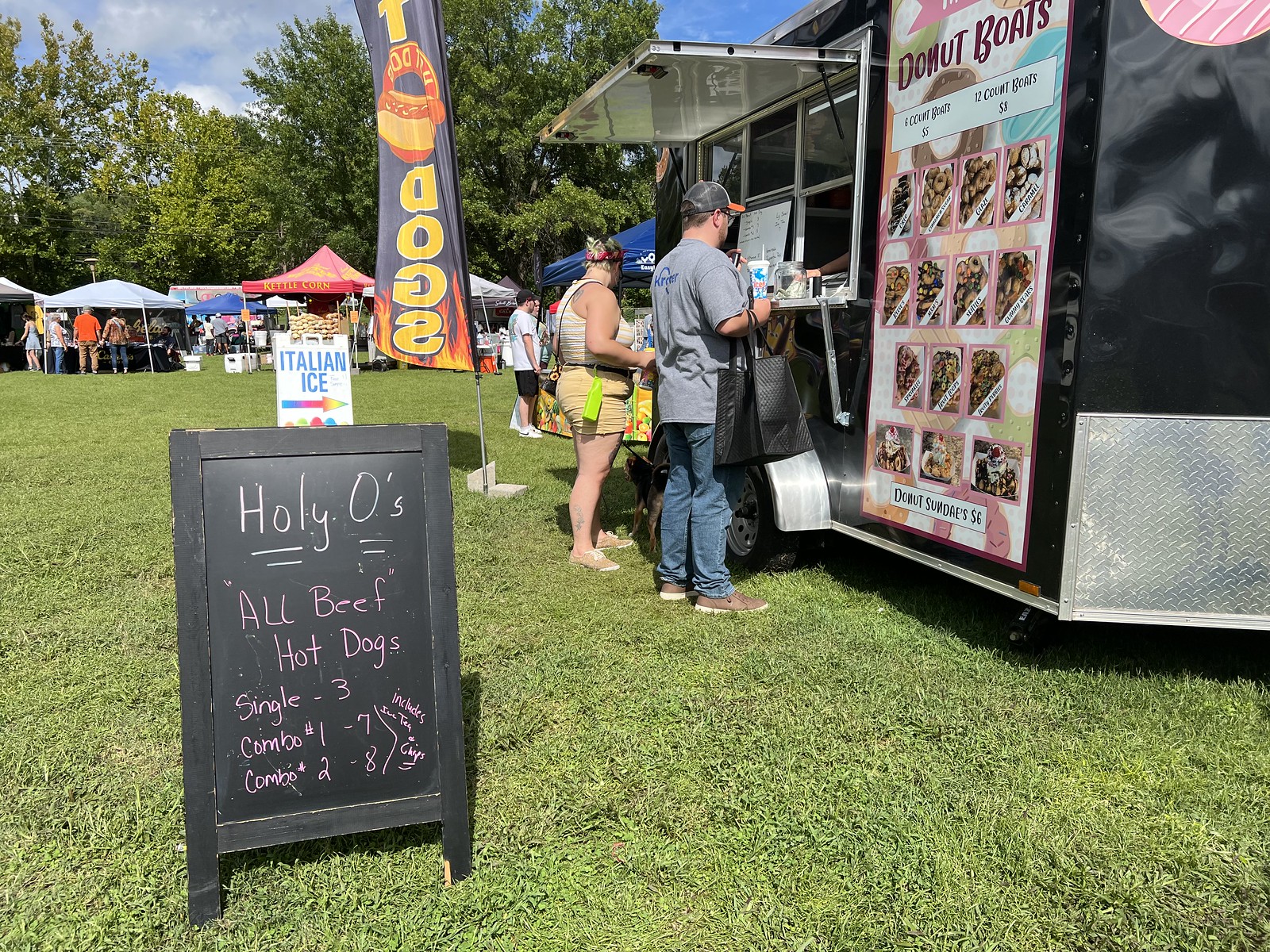 Ribfest 2022 Nellita's Cocina, Holy O's, Mountain State Italian Ice