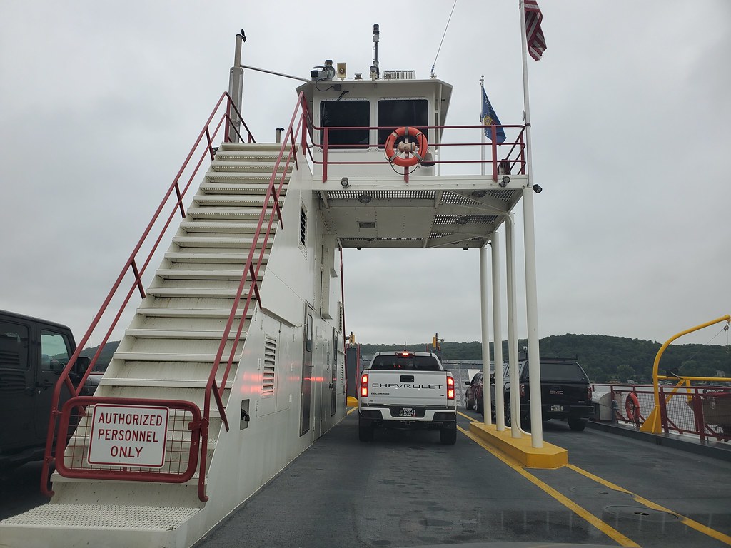 Merrimac Ferry, across the Wisconsin River The ferry opera… Flickr