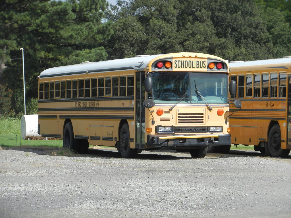 Des Arc Schools 5418 (4) Bus lot Des Arc, AR. Flickr