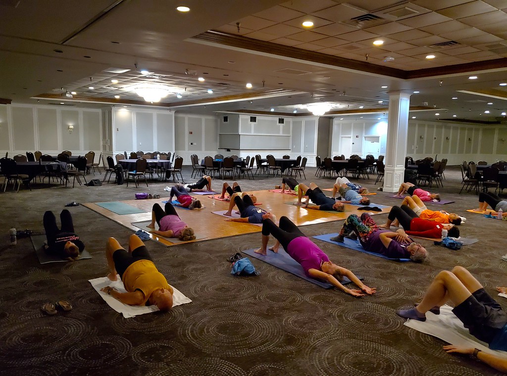 Yoga Groove by Susan Ford Sakata Flickr