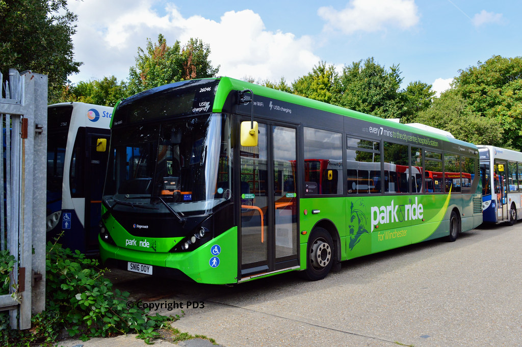 26046 SN16OOY Stagecoach, Bar End Depot. Winchester Septem… Flickr
