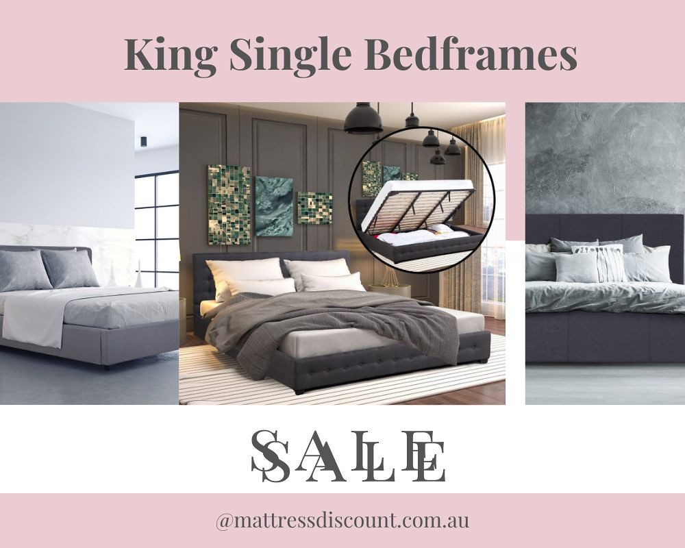 King Single Beds and Bedframes for Sale Mattress Discoun… Flickr