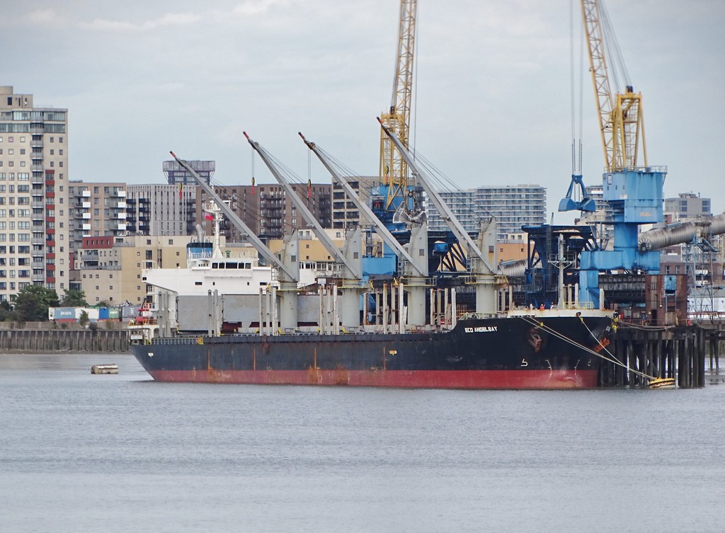 woolwich Bulk carrier 'Eco Angelbox'2009/32165 tons at Tat… Flickr