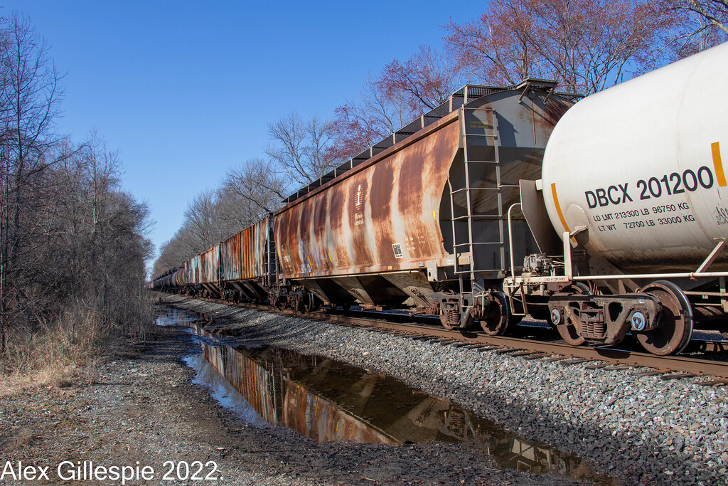 IC Hopper Illinois Central Hopper heads south on the DCR H… Flickr