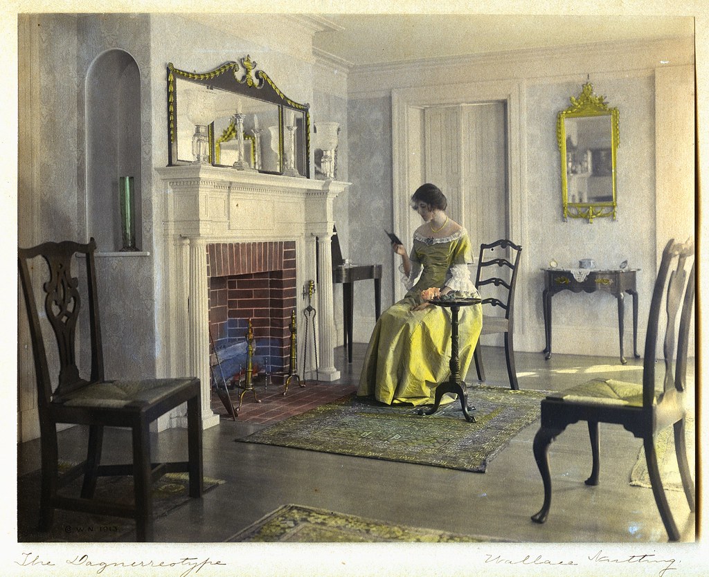 Wallace Nutting The Daguerreotype, ca 1920 Maker Wallac… Flickr
