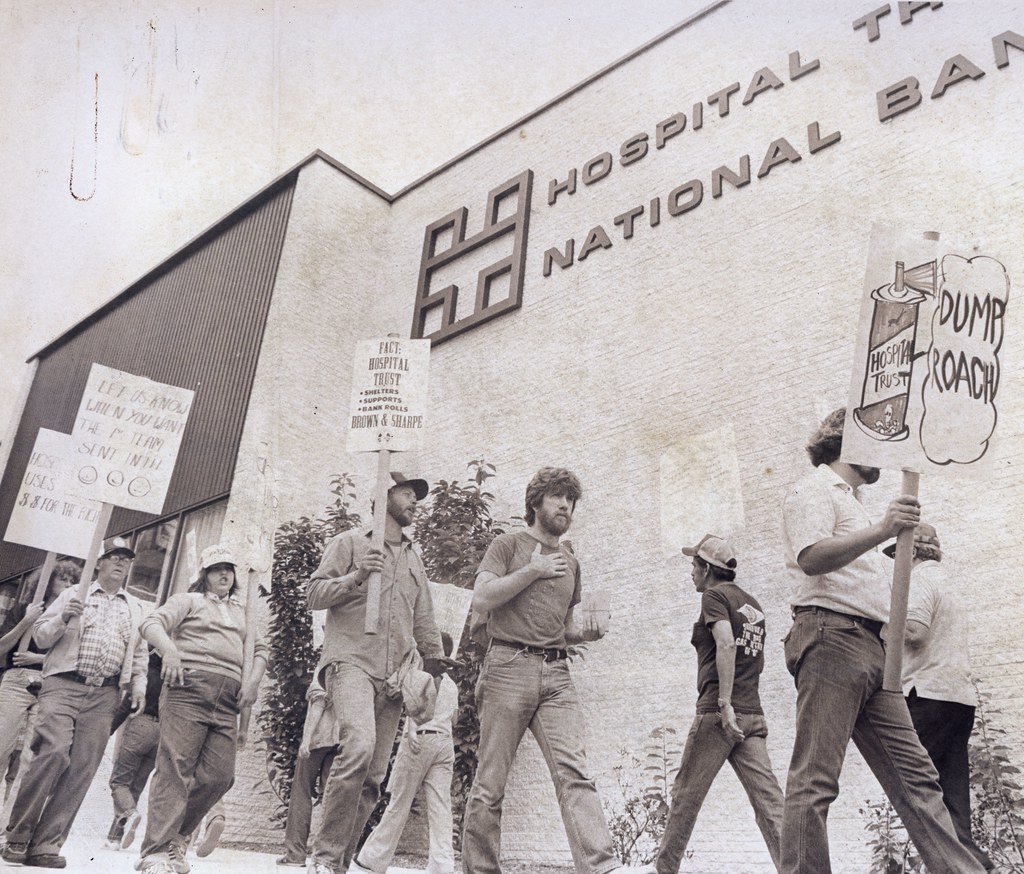 Banks Hospital Trust Picketing employees from Brown & … Flickr