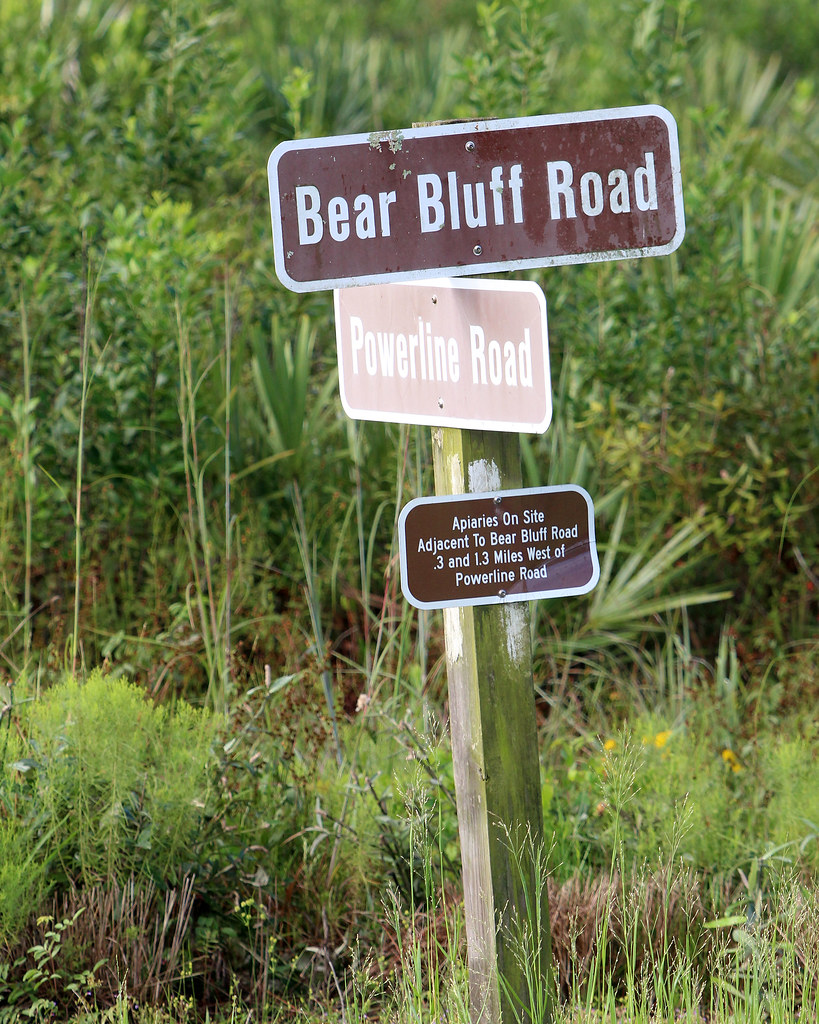 Road Sign Salt Lake Wildlife Management Area, Brevard Coun… Flickr