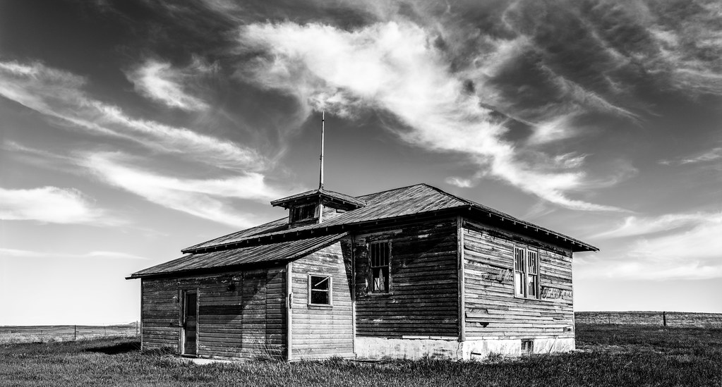 On the Wyoming Prairie "Hat Creek School," Western Wyoming… Flickr