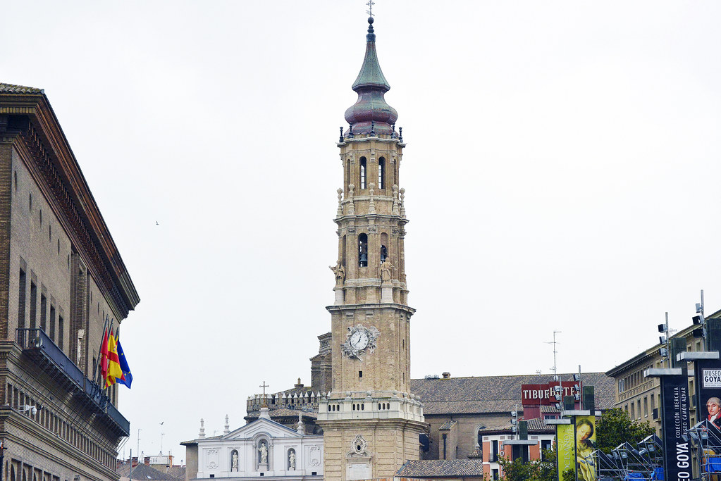 Zaragoza_2022 05 22_0921 Bell and Clock Tower on the Plaza… Flickr