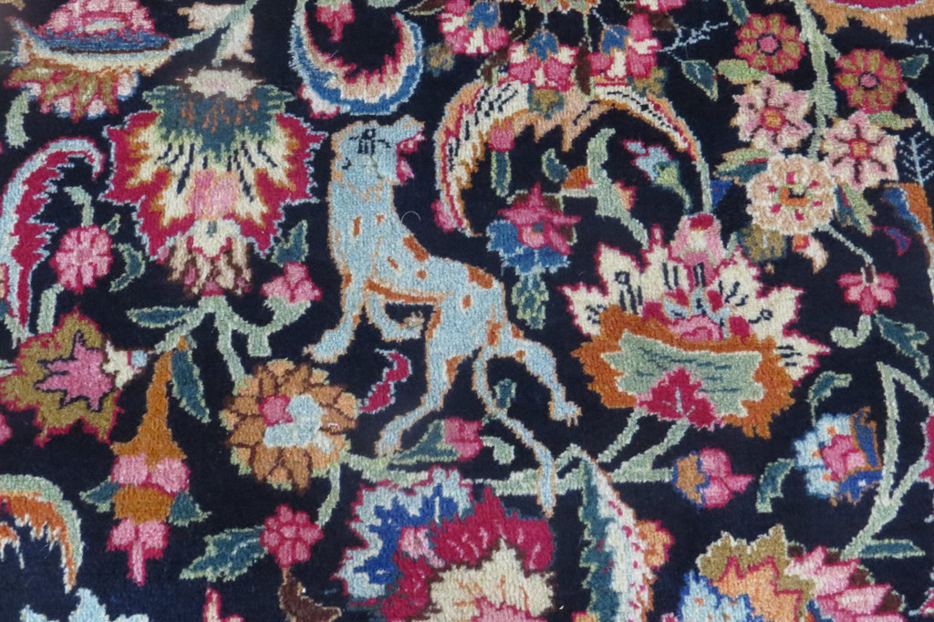 Kerman Pictorial Persian Rug Carpetbeggars Discount Persia… Flickr