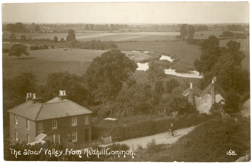 The Stour Valley from Redhill Common, Redhill, Bournemouth, Dorset a