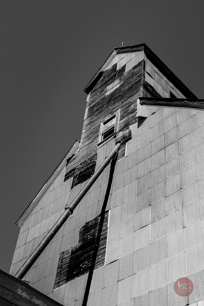 KFP07658BW Coal Harbor NDGrain Elevator Keith French Flickr
