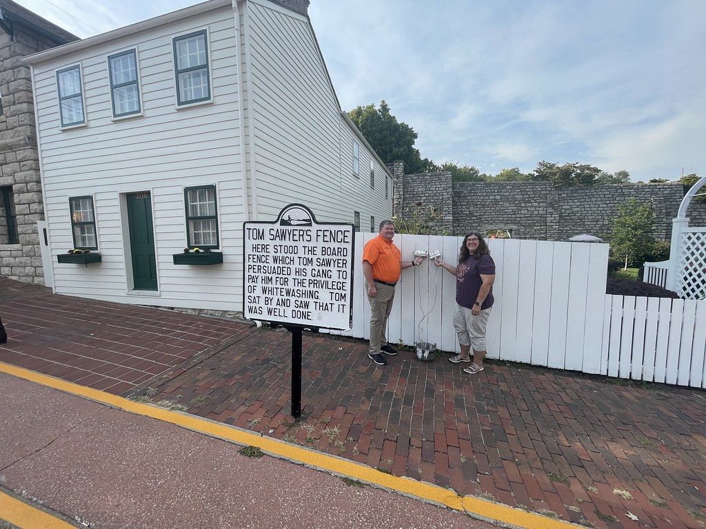Mark Twain Home Home of Mark Twain in Hannibal Missouri. gknott63 Flickr