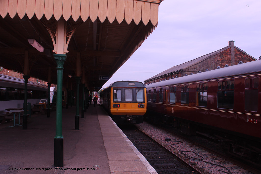 D318 Dereham Station 142061, Mid Norfolk Railway 150522 Flickr