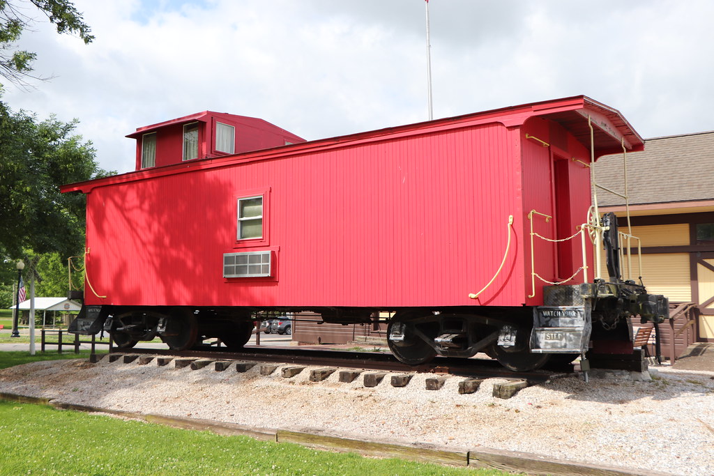 Wheaton, Missouri SLSF 115 Caboose in Wheaton, Missouri. B… Flickr