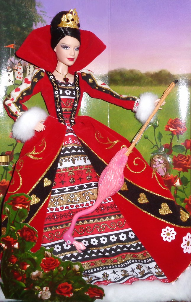 2007 Alice in Wonderland Queen of Hearts Barbie (2) Flickr