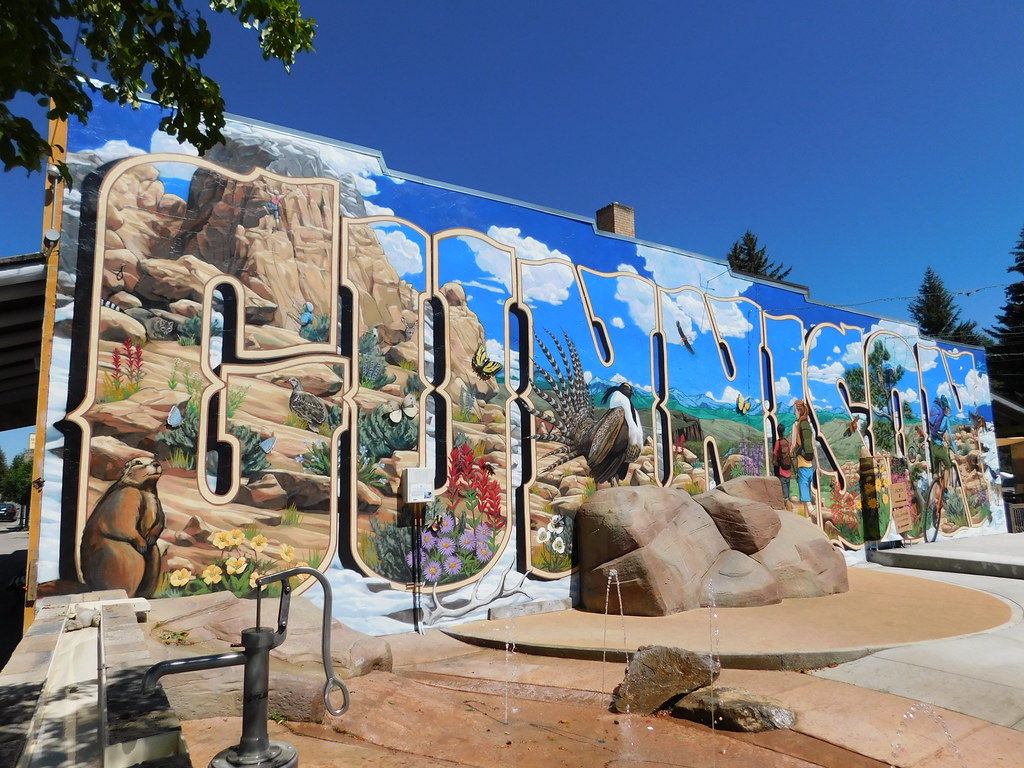 Gunnison Mural Gunnison, Colorado Jimmy Emerson, DVM Flickr