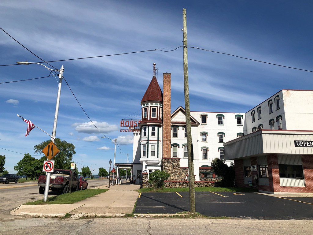 Escanaba, Michigan House of Ludington & Sidewalk Austin Dodge Flickr