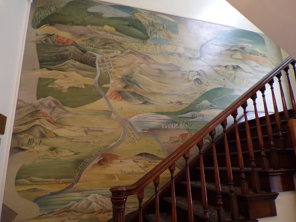 Glenwood Springs Colorado Post Office Mural TRAP mural pai… Flickr