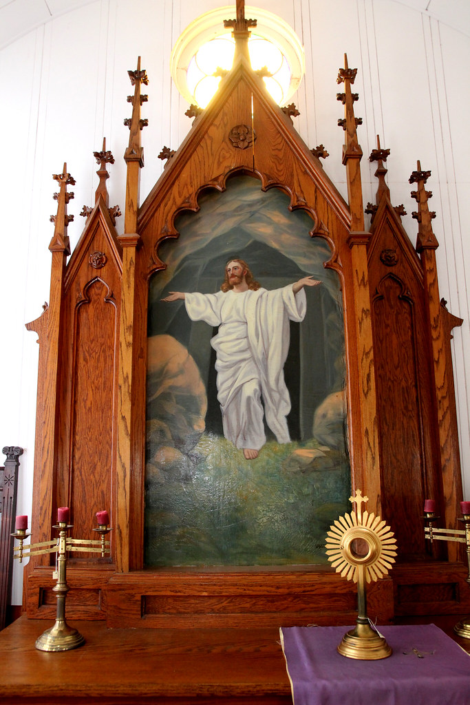 Altar Pioneer ChurchBuffalo Village, Jamestown, ND Flickr