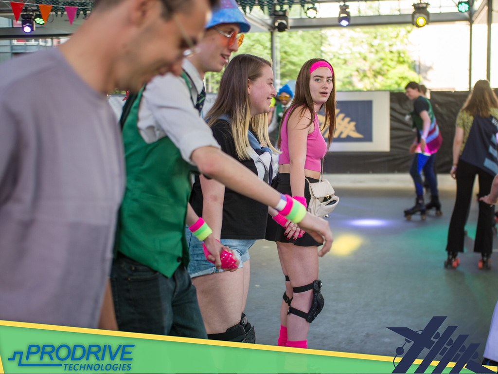 Rollerskate Disco watermark64 Lustrum Simon Stevin Flickr