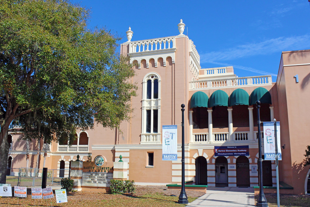 Bartow Elementary Academy Historic school in Bartow. Flickr