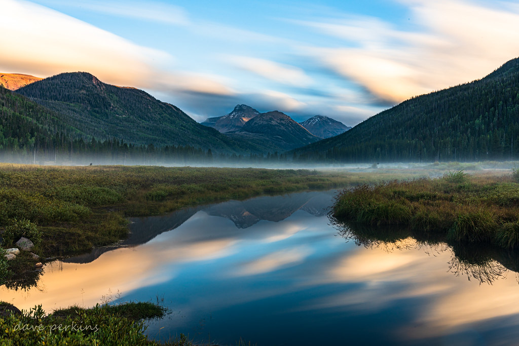 Christmas meadows, Utah 3 minute exposure Dave Perkins Flickr