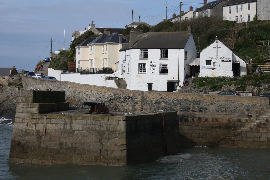 PORTHLEVEN SHIP INN The Ship Inn, Porthleven, Cornwall, UK… Pete