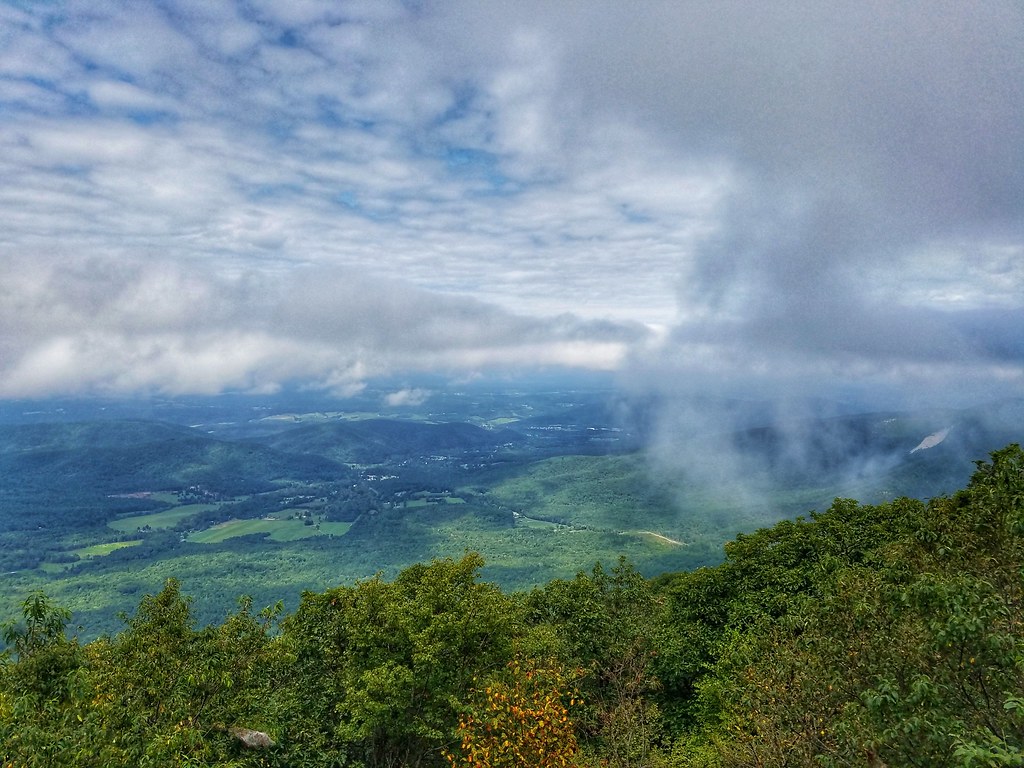view from Thunder Ridge overlook on the Blue Ridge Parkway… Flickr