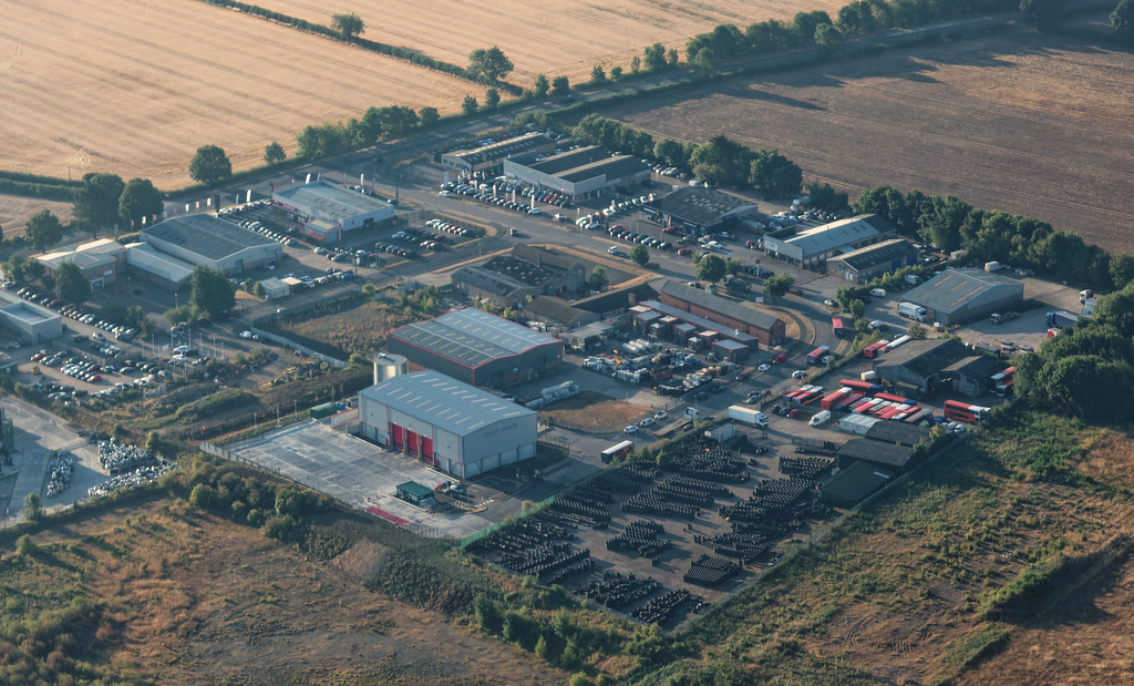 Spittlegate Level industrial estate Grantham 7am August 11… Flickr
