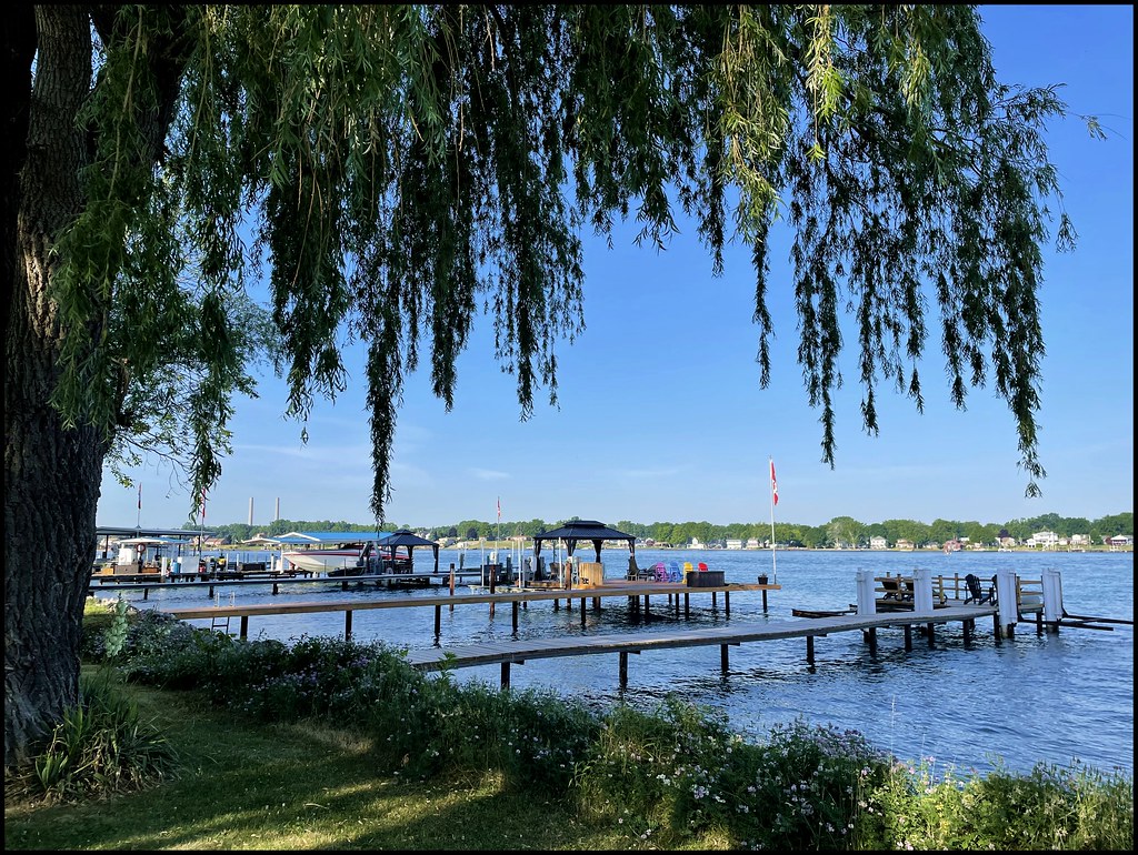 Courtright, On, Canada River docks a along the St. Clair P… Flickr
