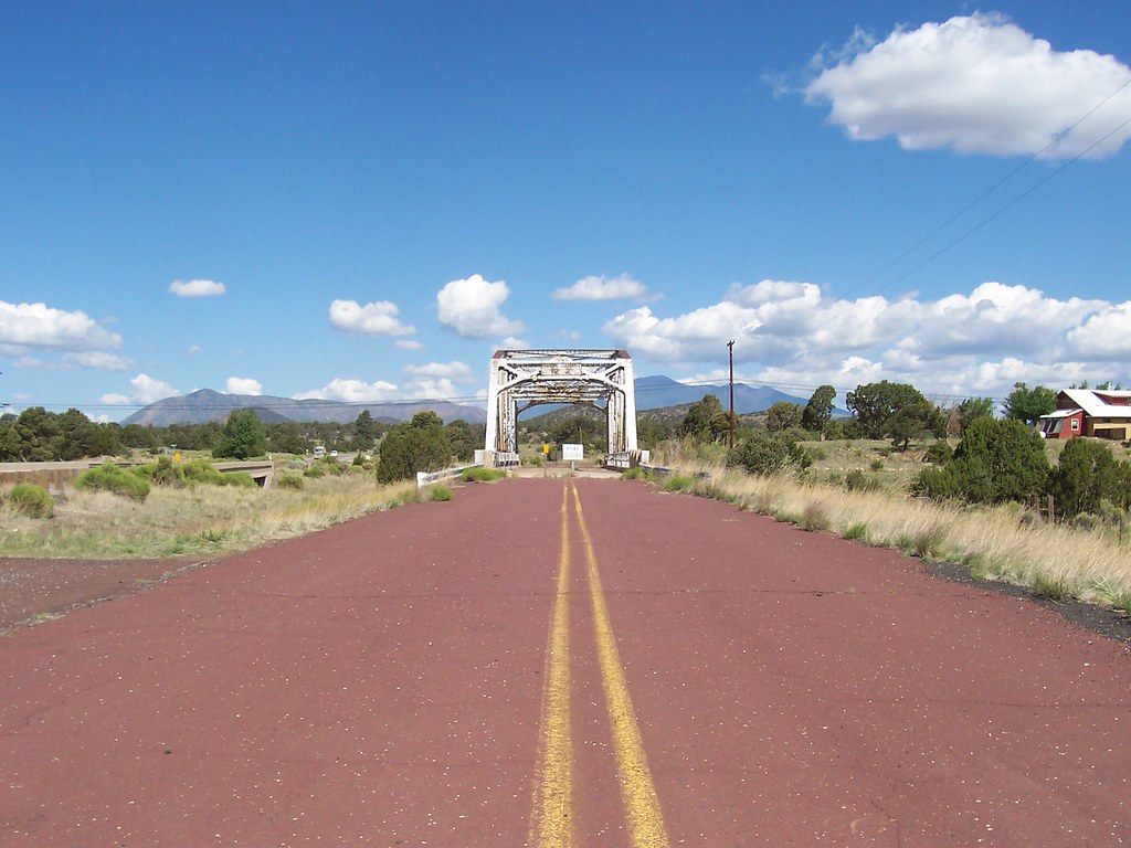 West of Winona, AZ the historic Walnut Canyon Bridge and… Flickr