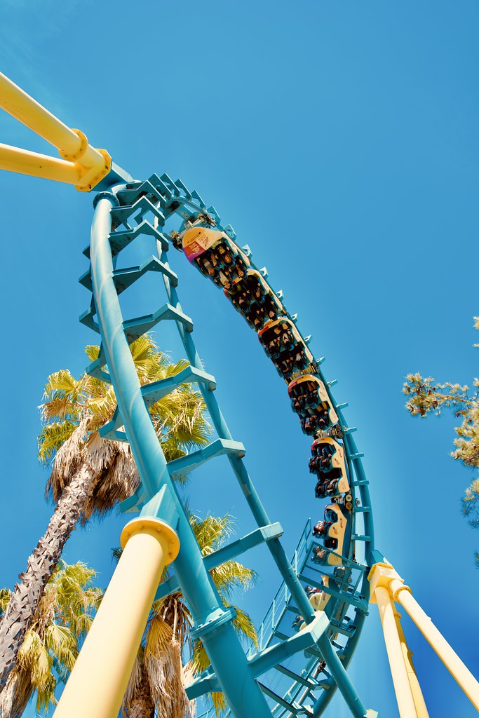 On Fire 🔥 Six Flags Discovery Kingdom, 2022 Raul Guillen Flickr