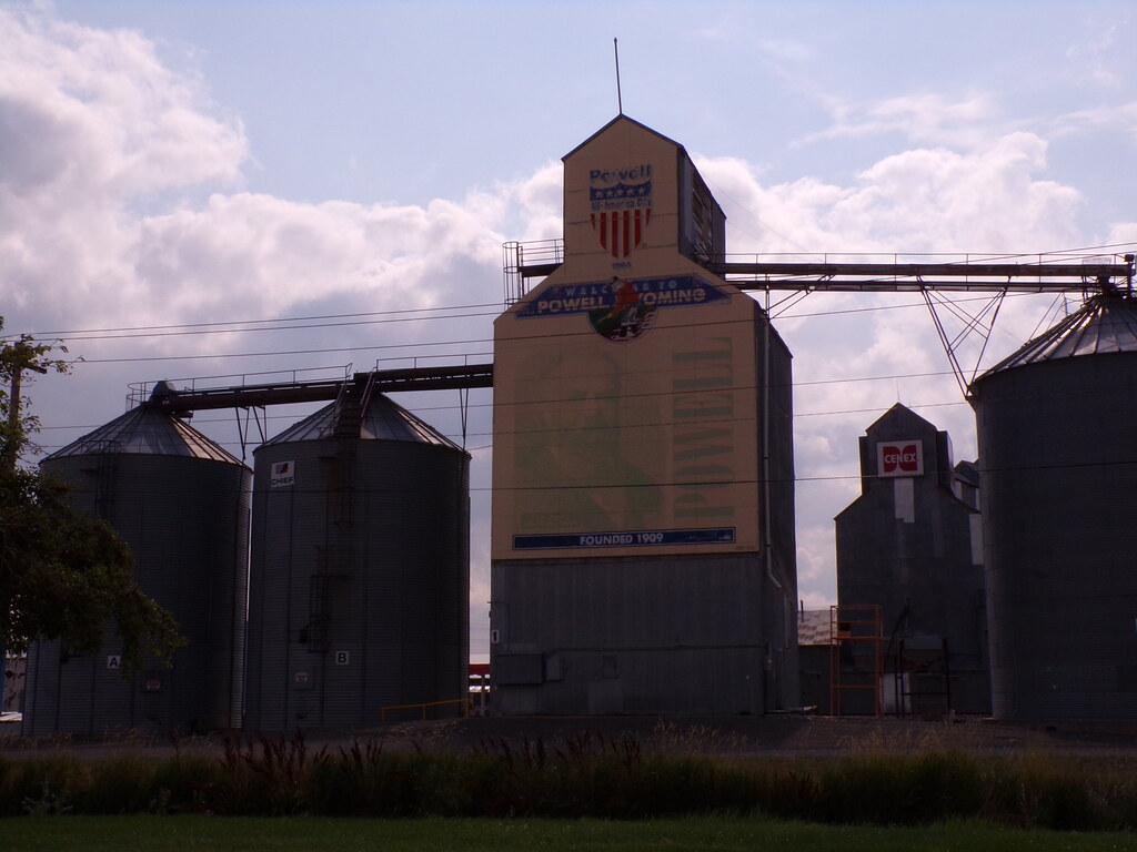 Powell Grain Silos Powell, Wyoming Jimmy Emerson, DVM Flickr