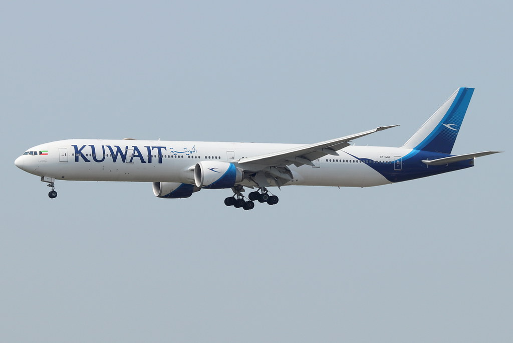 Kuwait Airways 777369/ER (9KAOF) 'Kuwaiti 117' arriving … Flickr