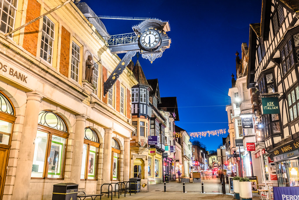 High Street, Winchester Winchester's atmospheric High Stre… Flickr