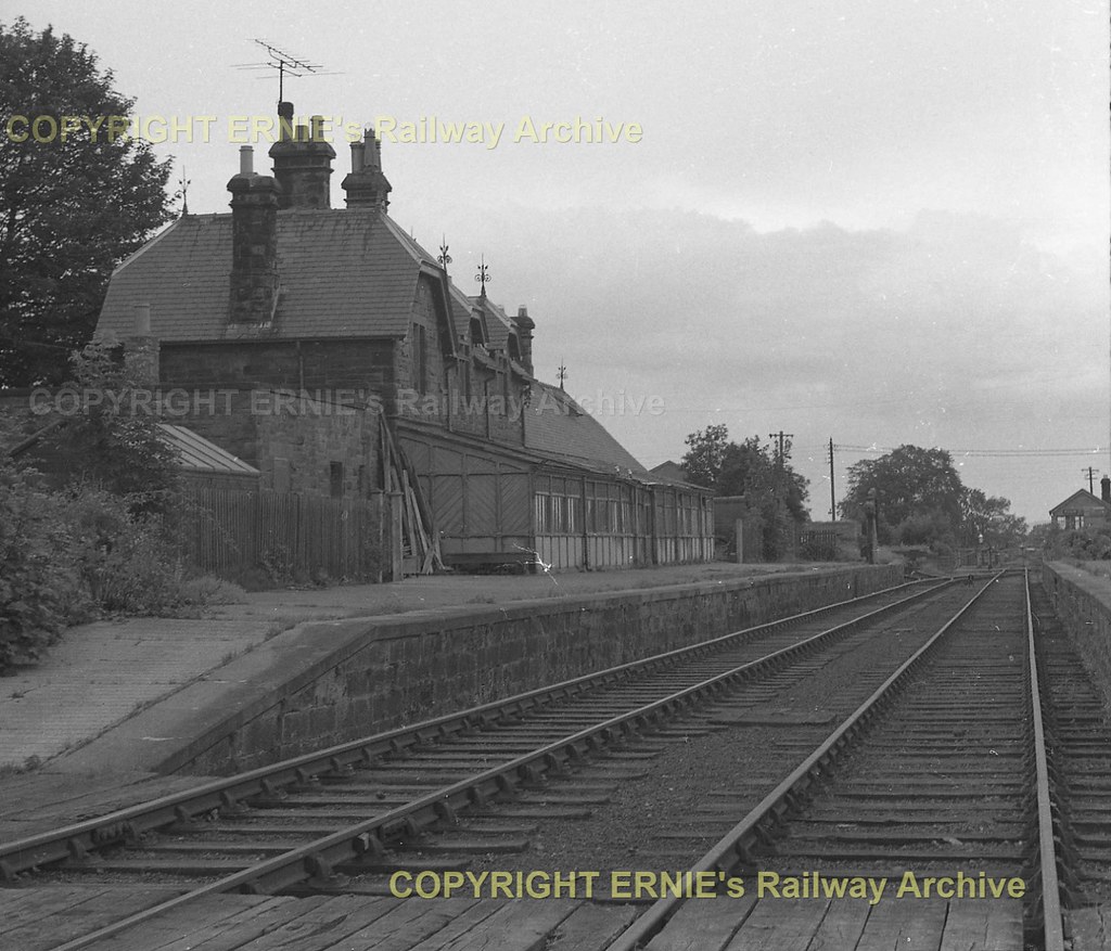 NE 19600718 Wooler station Ernies Railway Archive Flickr