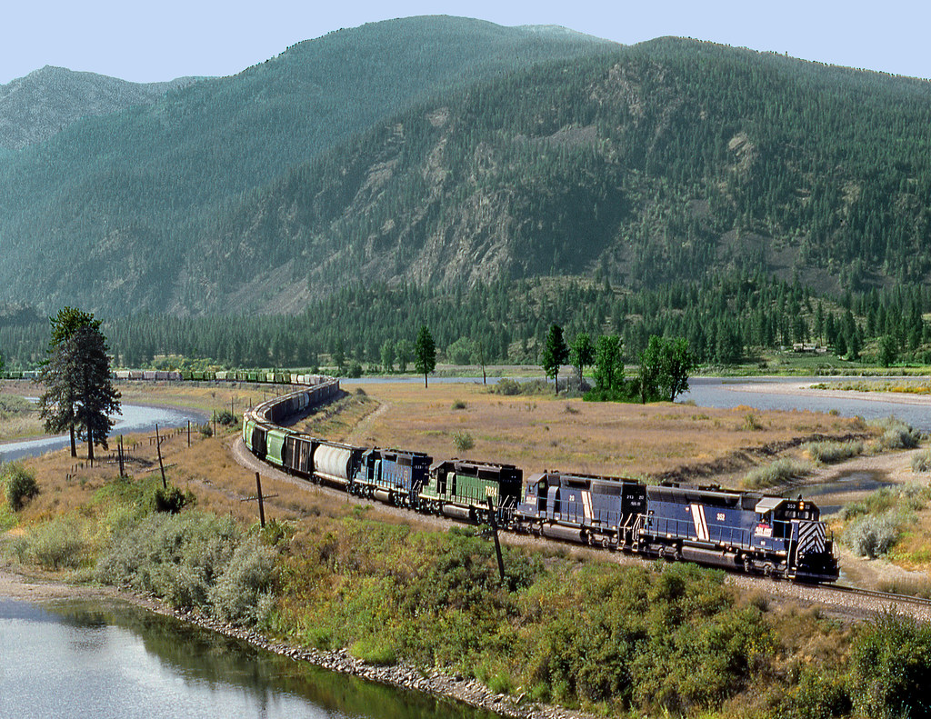 Plains MT Wednesday August 14th 1992 1107MDT A westbound g… Flickr