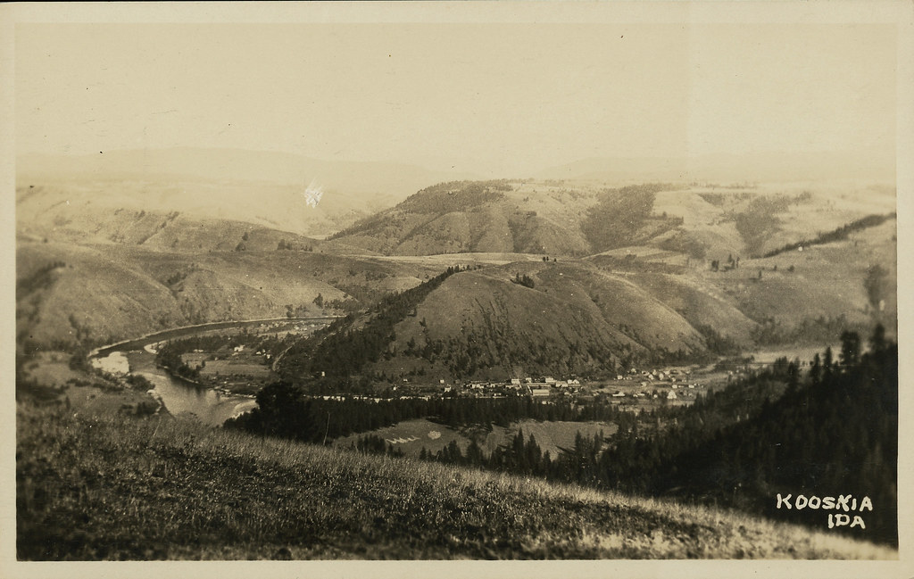 Panoramic View, 1923 Kooskia, Idaho KOOSKIA IDA Date 19… Flickr