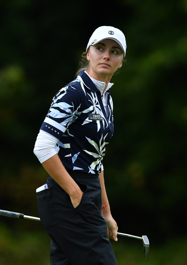 Klara Spilkova of the Czech Republic at the 16th hole Flickr