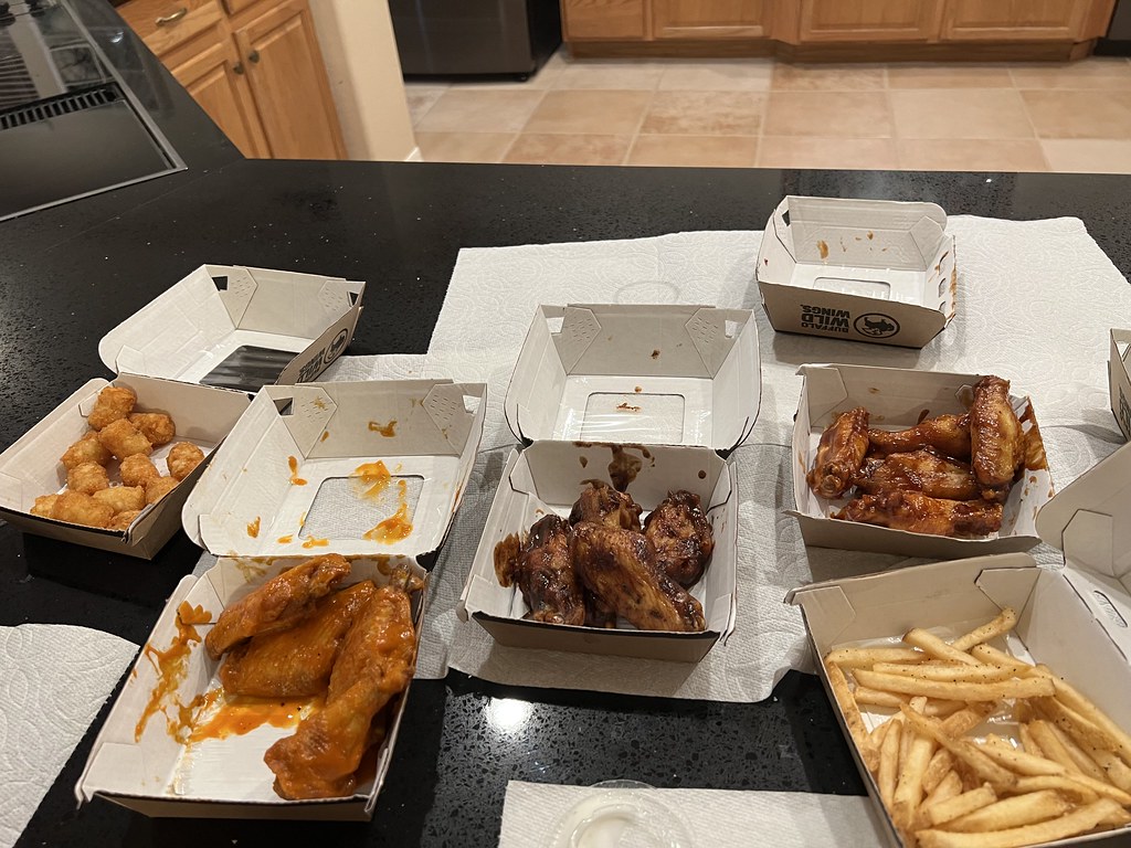 Wings, Fries, and Tater Tots Buffalo Wild Wings Carla Putnam Flickr