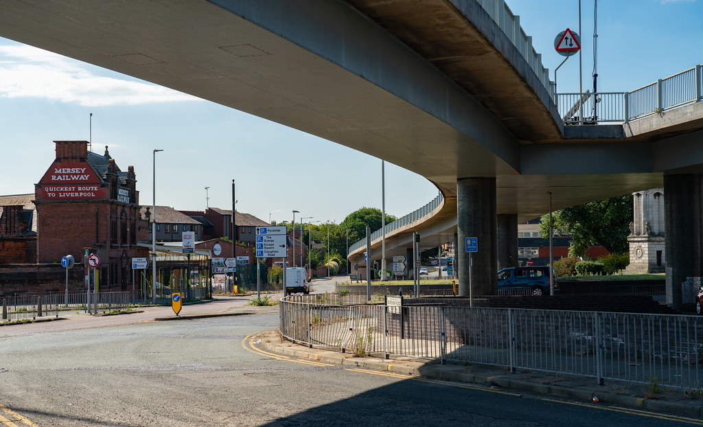 BOROUGH ROAD FLYOVER, BIRKENHEAD, AUGUST 2022 (1) Birkenhe… Flickr