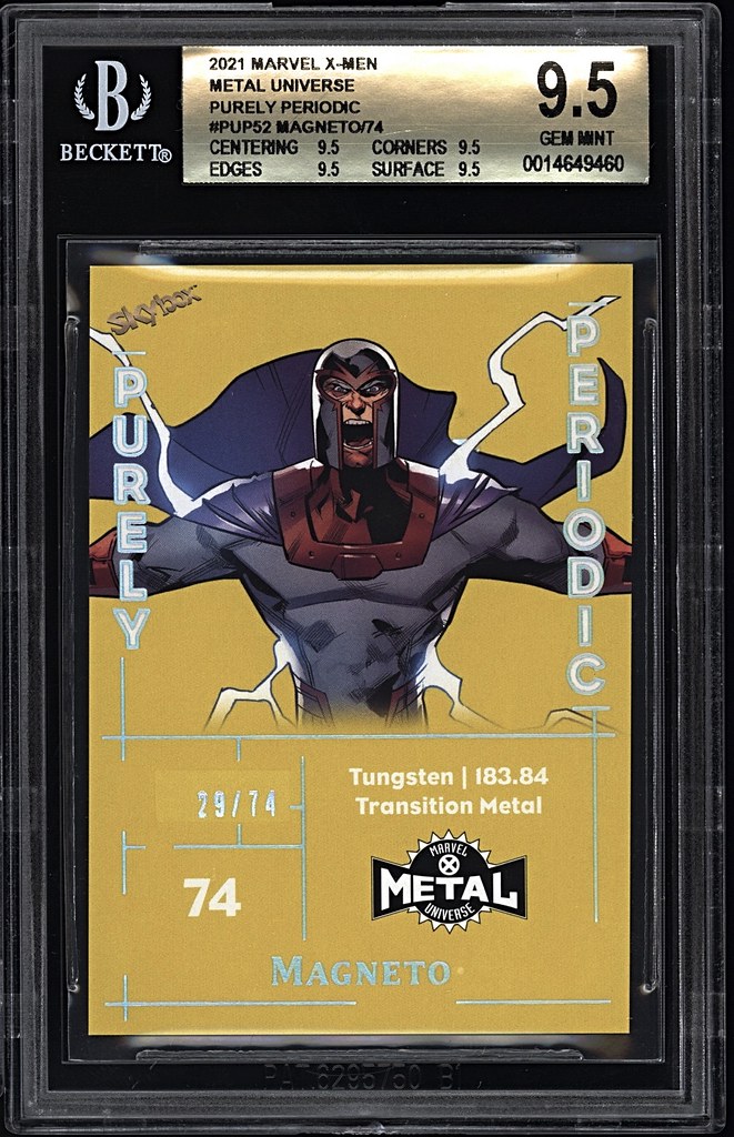 2021 Marvel XMen Metal Universe Purely Periodic PUP52 Ma… Flickr
