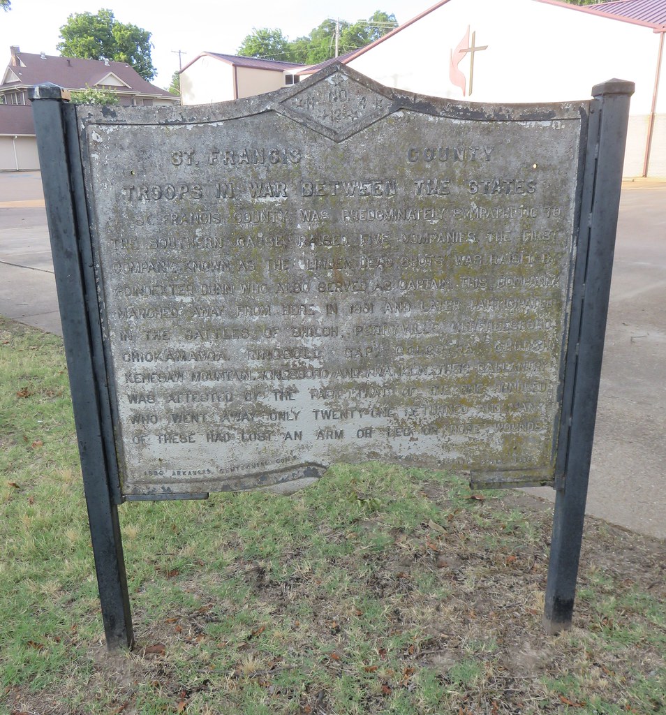 Saint Francis County Marker (Forrest City, Arkansas) Flickr