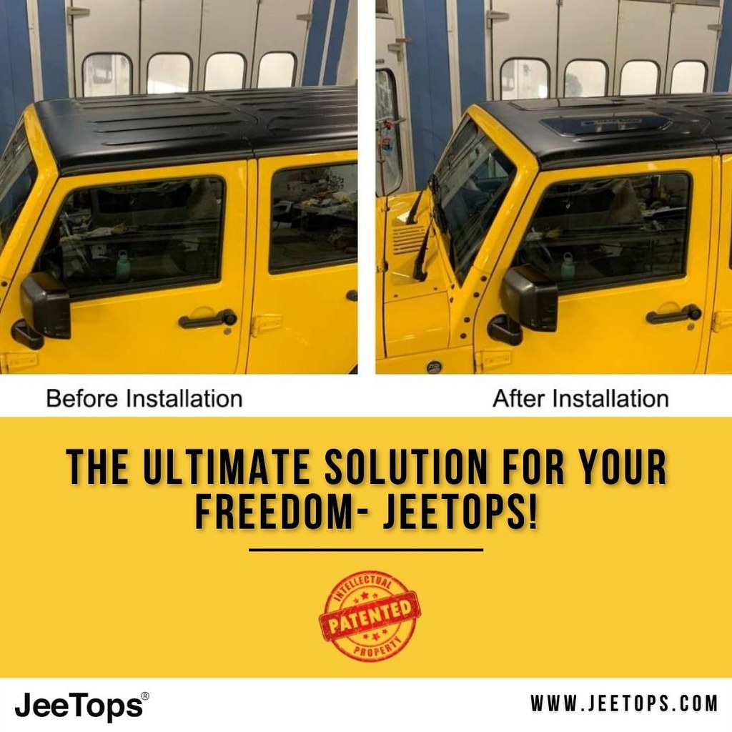 Factory Jeep Top Install a factory Jeep top to protect the… Flickr