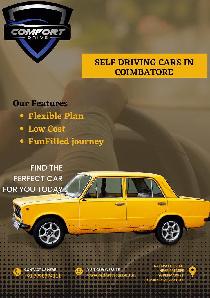Self Driving Cars in Coimbatore Try our self driving renta… Flickr